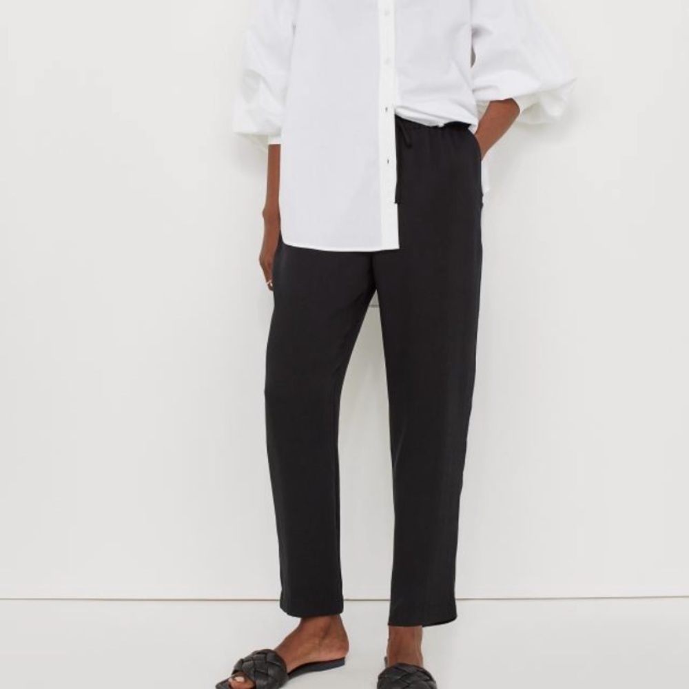 H&M Pull-on Lyocell-blend Pants
